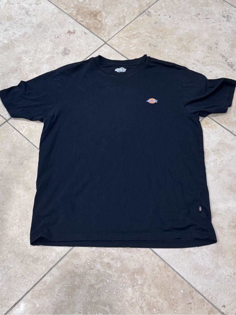 Dickies Black Short-Sleeve Logo Crewneck Tee
